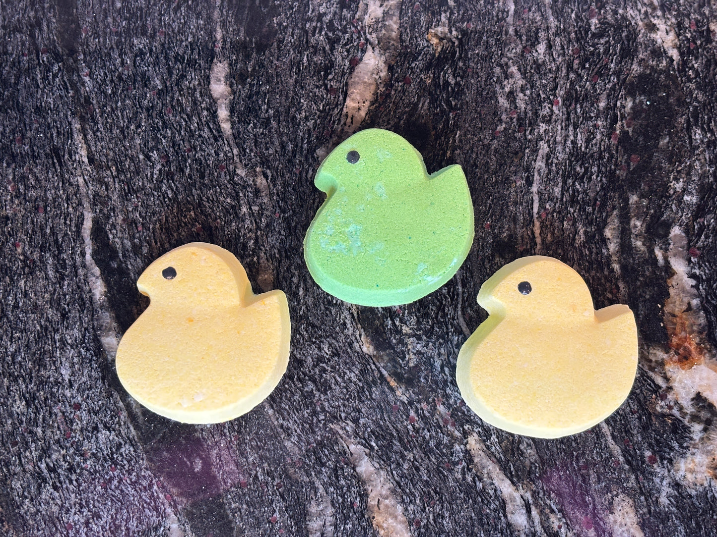 Peeps Inspired Chick Bath Bombs - Marshmallow Scented