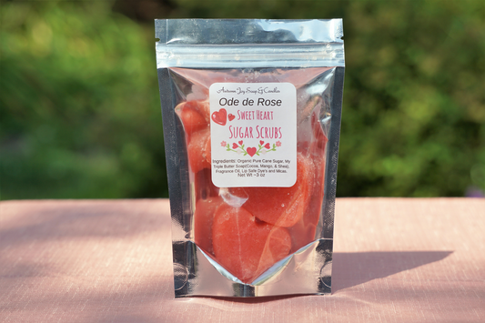 Ode de Rose Sugar Bear & Sweet Heart Sugar Scrubs