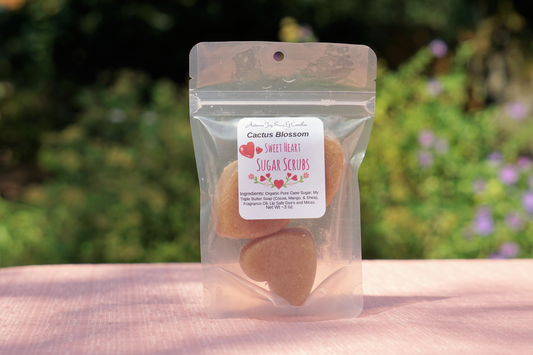 Baja Cactus Blossom Sugar Bear & Sweet Heart Sugar Scrubs