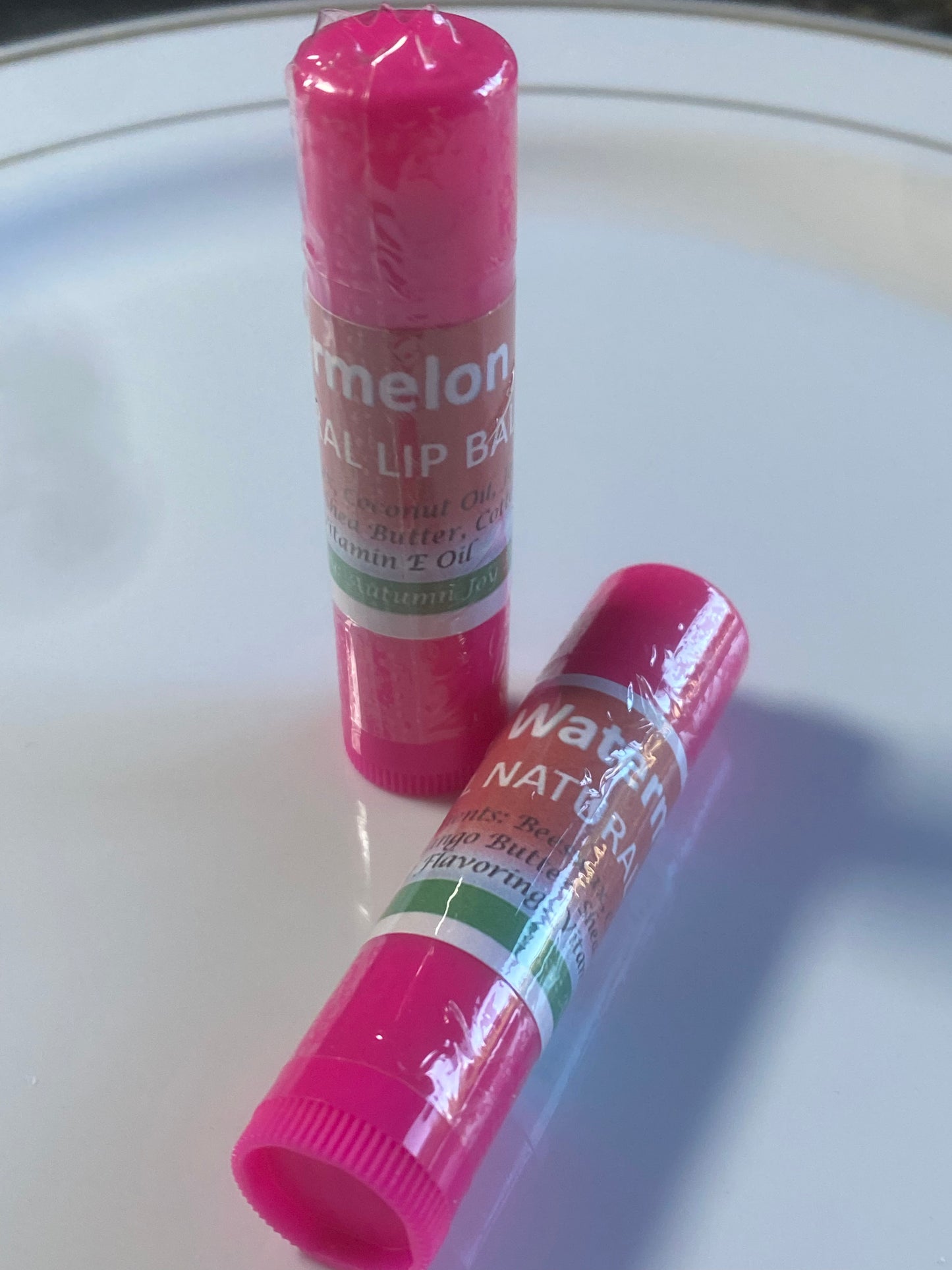 Watermelon Lip Balms