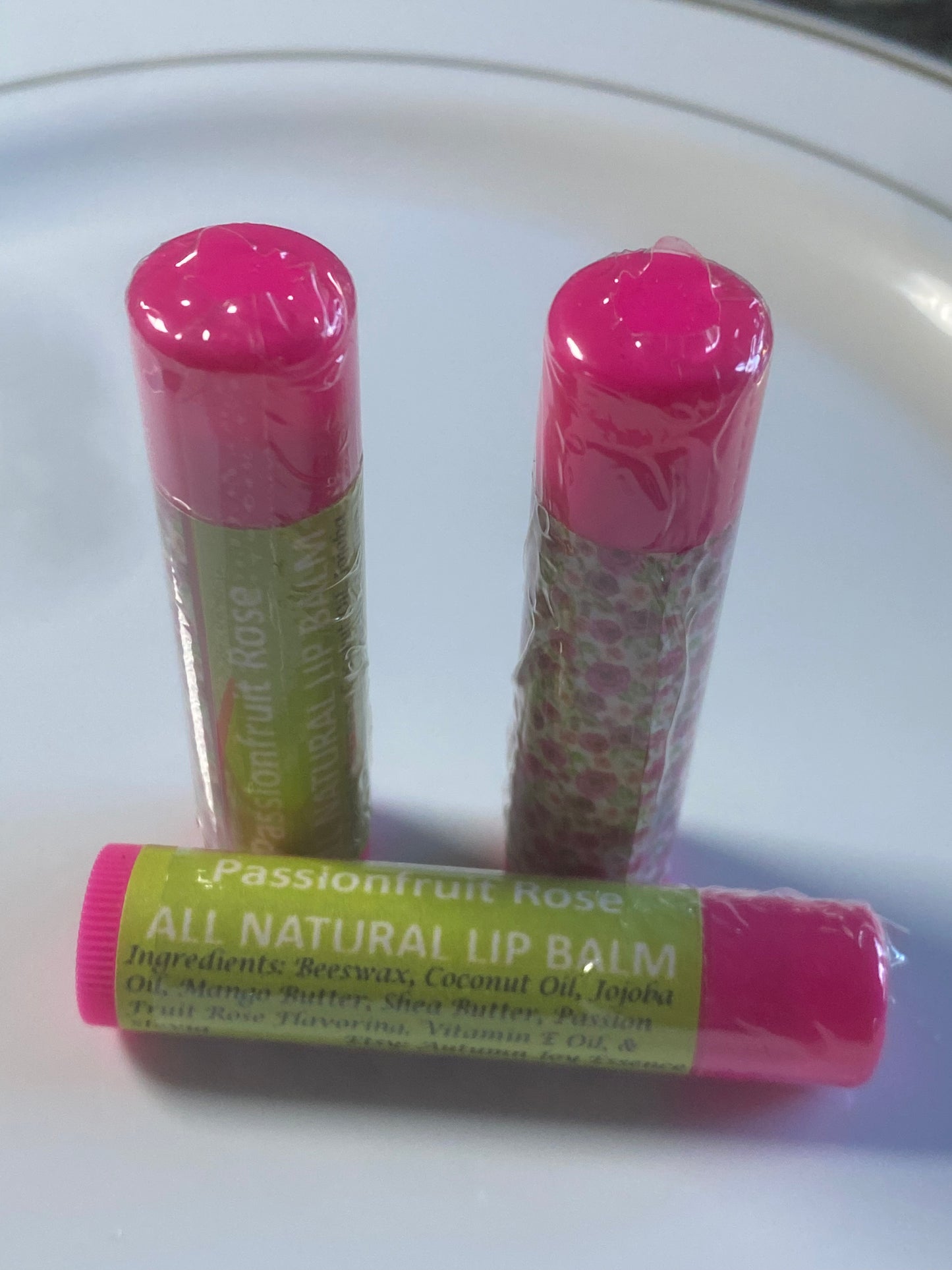 Passion Fruit Rose Lip Balm