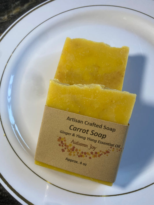 Carrot Ginger Ylang-Ylang Soap Bar    SOLD OUT
